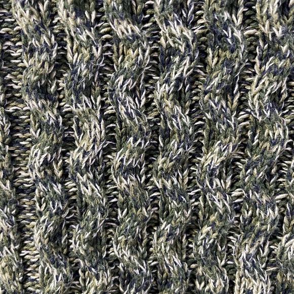 GAP Green Chunky Knitted Sweater Medium Womens - Picture 2 of 4